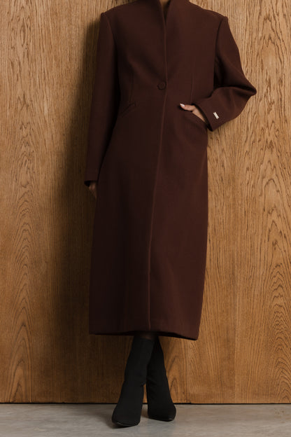 Maia High Collar Coat