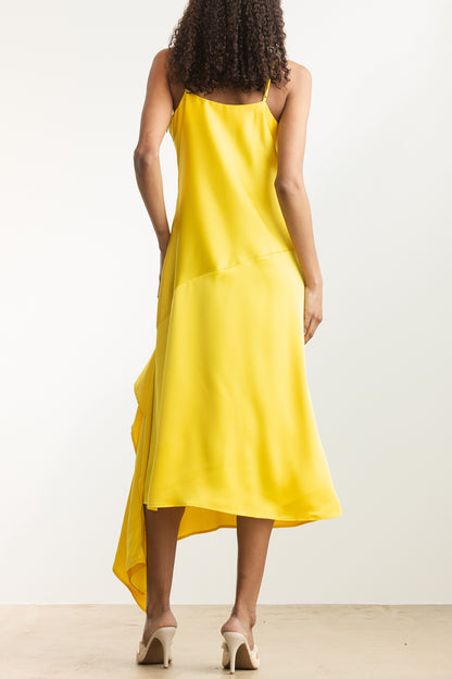 Alani Asymmetrical Slip Dress