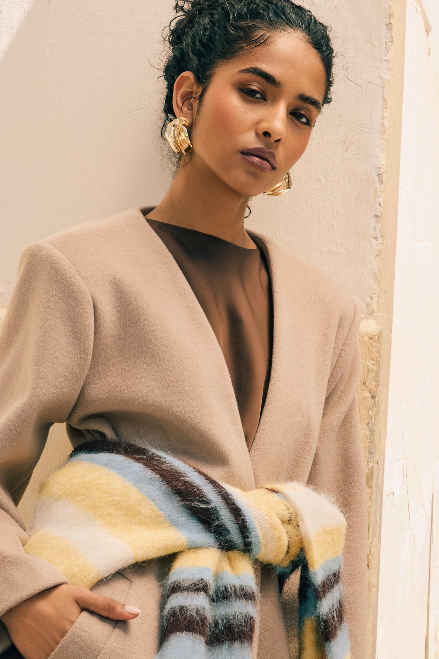 Thandeka Organic Form Earrings