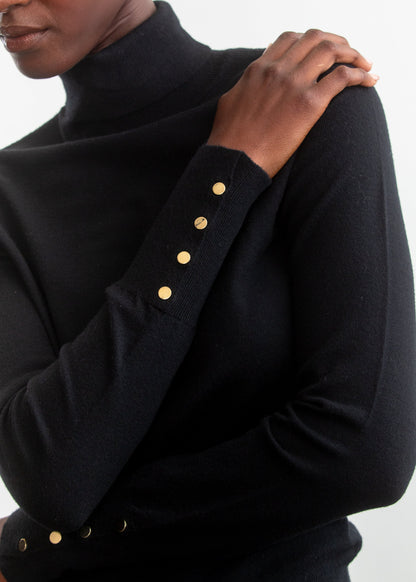 Quinn Poloneck _ 157622 _ Black Texture