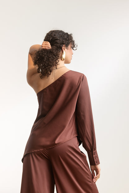 Zarie One Shoulder Blouse