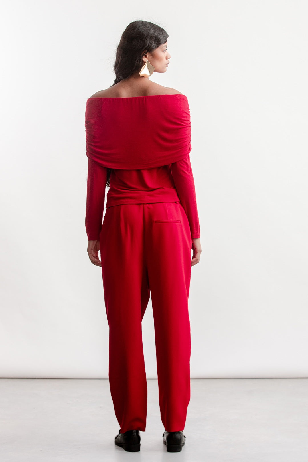 Mishca Off The Shoulder Top _ 157944 _ Red