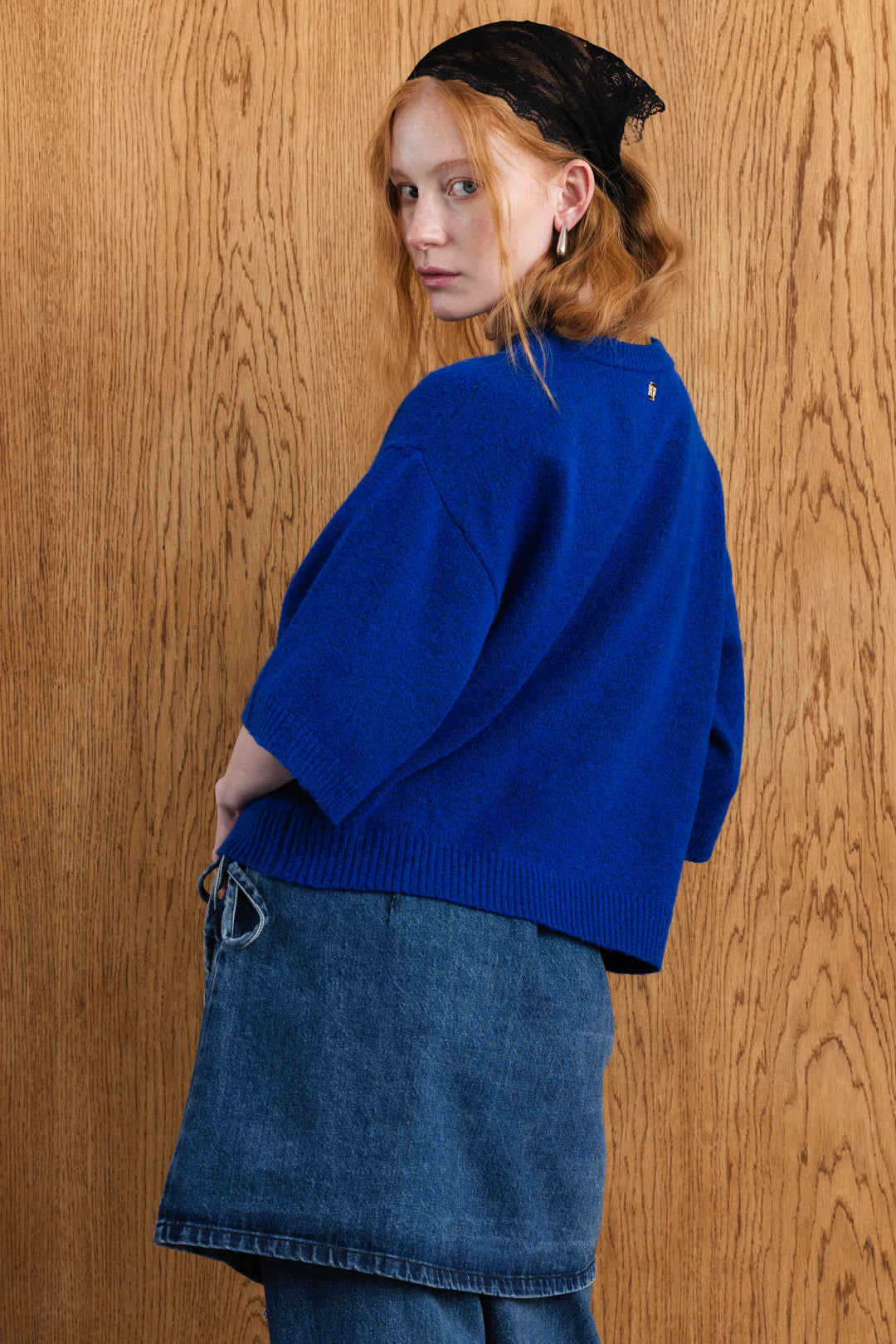 Kairo Boxy Crew Knit