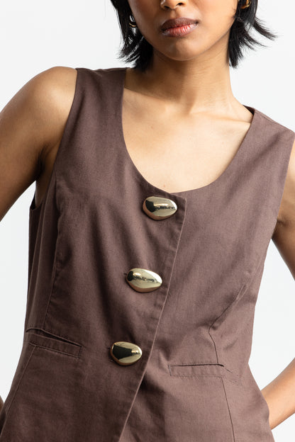 Alistine Sleeveless Top