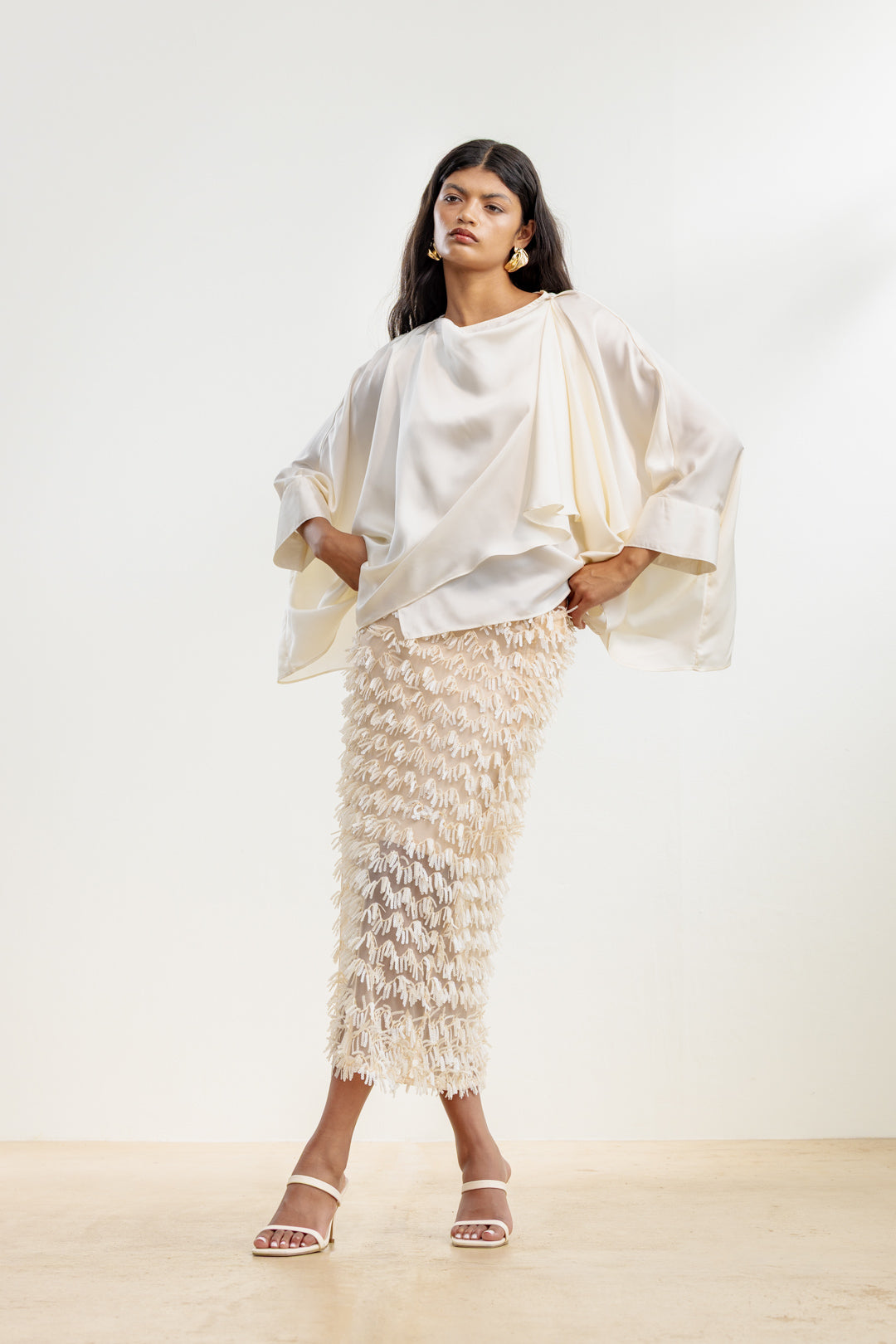 Silindile Draped Blouse