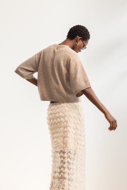 Kairo Boxy Crew Knit