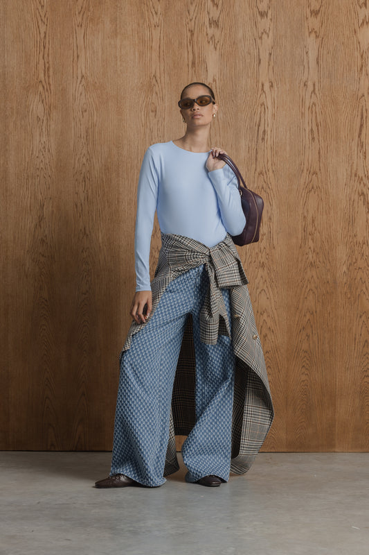 Prudence Textured Wide Leg