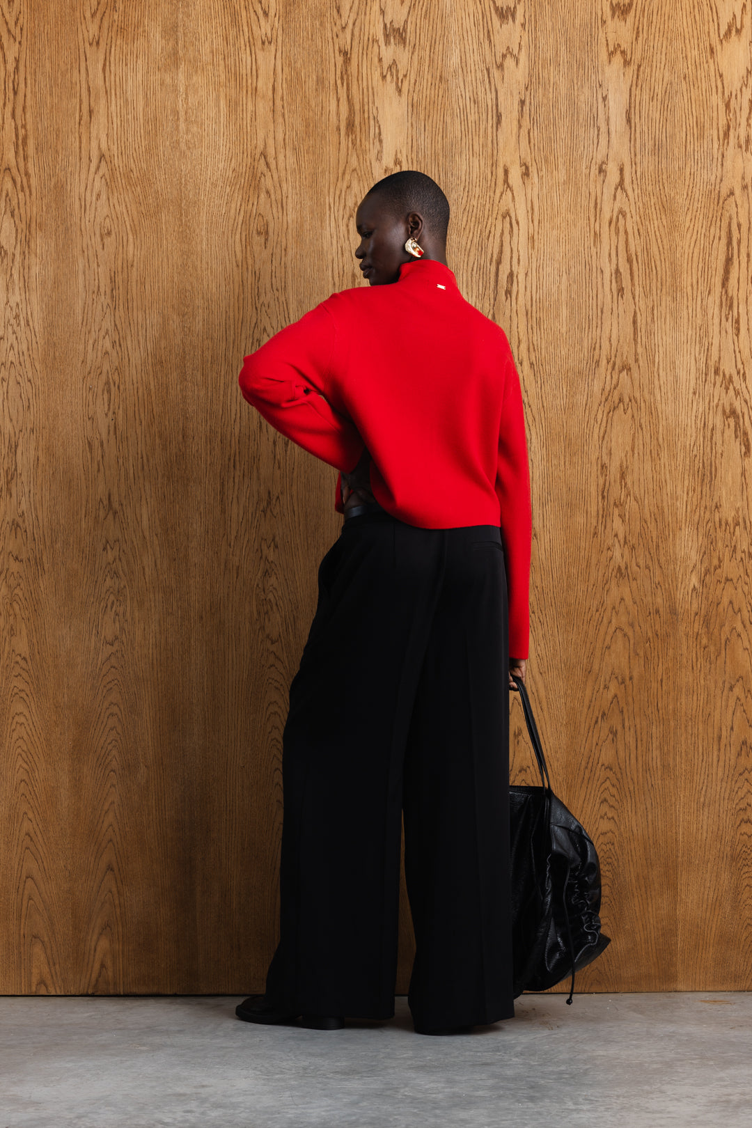 Bria Belted Wide Leg Pants